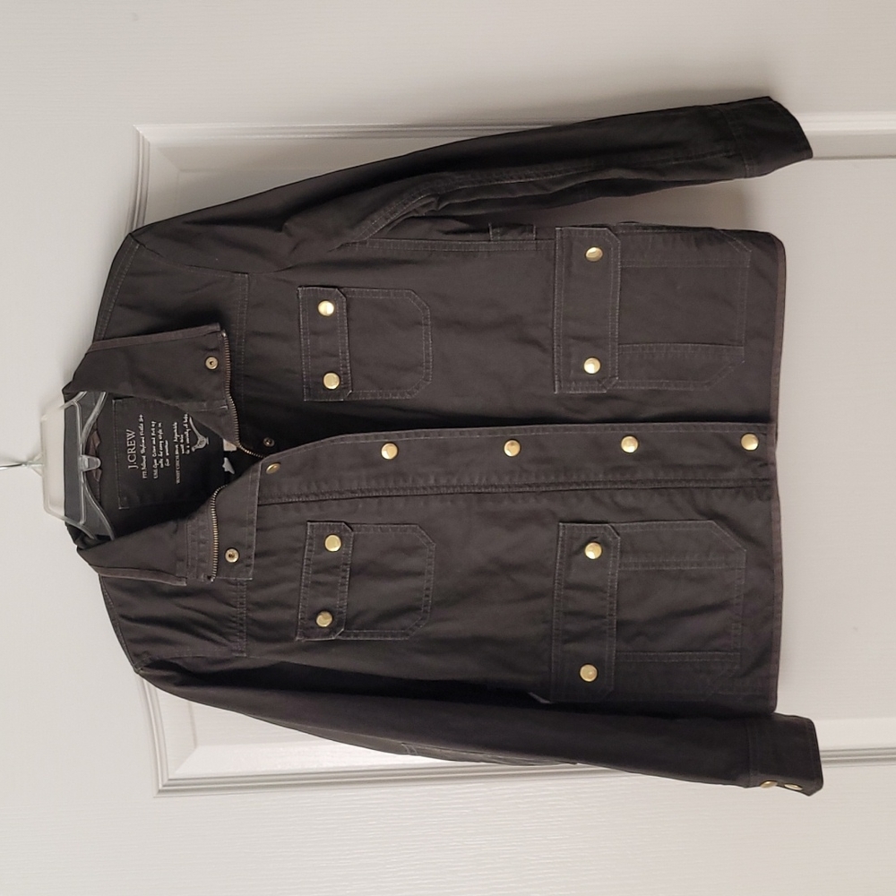 J Crew Relaxed Boyfriend Field Jacket
